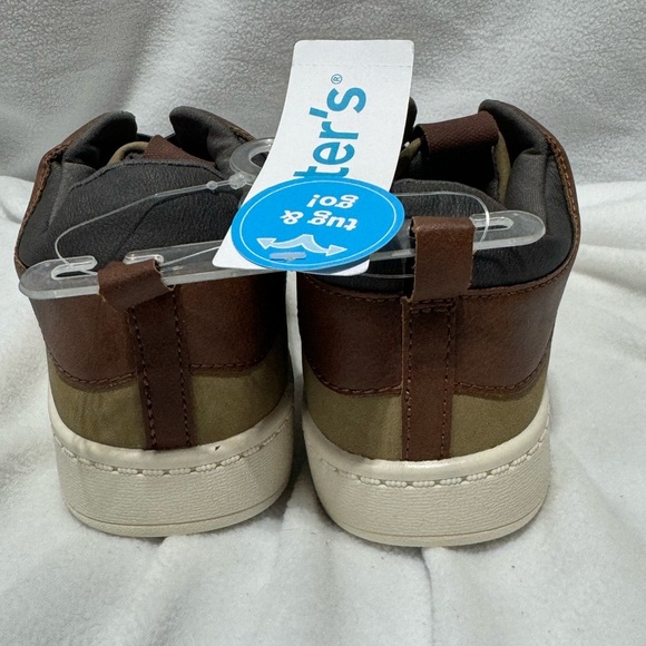 NWT Carter Willis Brown Slip On Boot Sneaker Little Kids Size 3 - Picture 4 of 8
